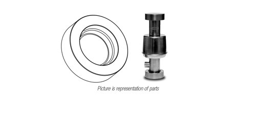 Cardinal SCA Load Cell Repair Parts for Load Cup Identification AND PN